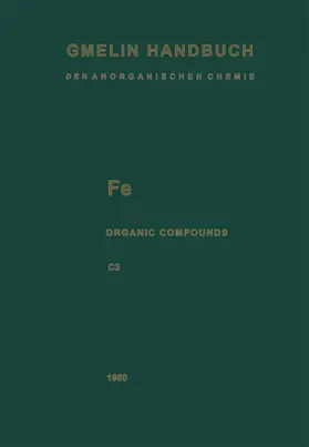 Krüerke |  Fe Organoiron Compounds | Buch |  Sack Fachmedien