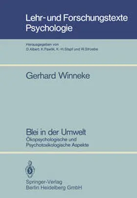 Winneke |  Blei in der Umwelt | eBook | Sack Fachmedien