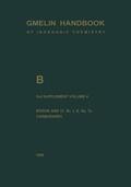 Heller / Buschbeck / Niedenzu |  B Boron Compounds | Buch |  Sack Fachmedien