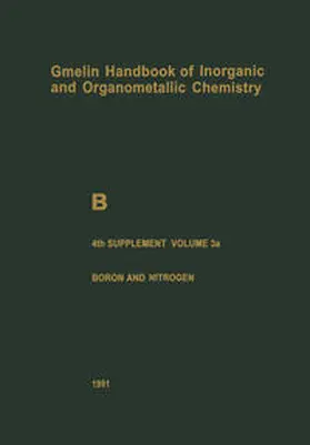 Meller / Faust / Niedenzu |  B Boron Compounds | eBook | Sack Fachmedien