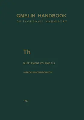 Benz / Naoumidis / Brown |  Th Thorium | Buch |  Sack Fachmedien