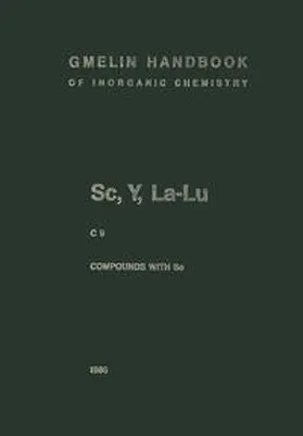  Sc, Y, La-Lu Rare Earth Elements | eBook | Sack Fachmedien