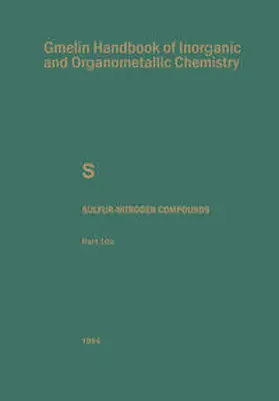 Fachmann / Jotter / Kubny |  Sulfur-Nitrogen Compounds | eBook | Sack Fachmedien