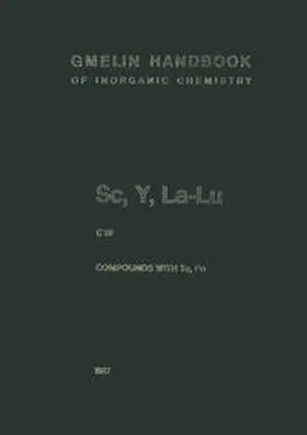  Sc, Y, La-Lu Rare Earth Elements | eBook | Sack Fachmedien