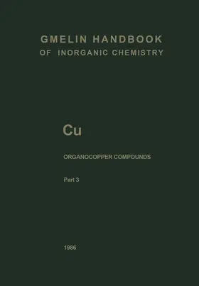 Faust / Füssel |  Cu Organocopper Compounds | Buch |  Sack Fachmedien