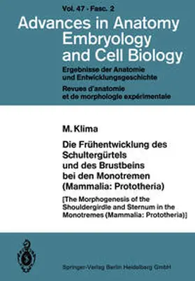 Klima |  Die Frühentwicklung des Schultergürtels und des Brustbeins bei den Monotremen (Mammalia: Prototheria) | eBook | Sack Fachmedien