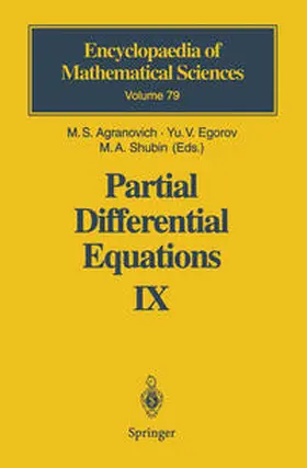 Agranovich / Egorov / Shubin | Partial Differential Equations IX | E-Book | sack.de