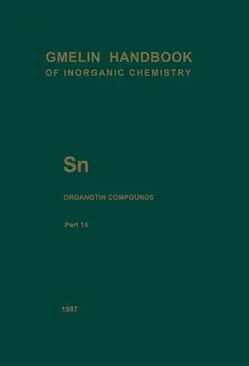 Schumann / Krüerke |  Sn Organotin Compounds | Buch |  Sack Fachmedien