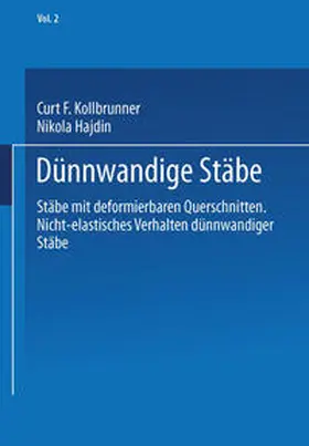 Kollbrunner / Hajdin | Dünnwandige Stäbe | E-Book | www.sack.de