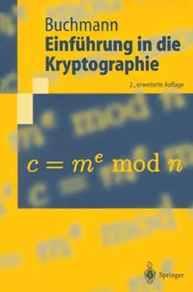 Buchmann |  Einführung in die Kryptographie | eBook | Sack Fachmedien