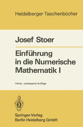 Stoer |  Einführung in die Numerische Mathematik I | eBook | Sack Fachmedien
