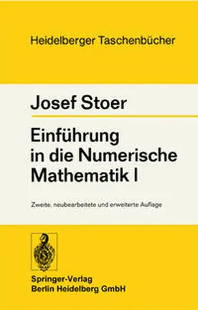 Stoer |  Einführung in die Numerische Mathematik I | eBook | Sack Fachmedien