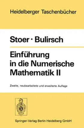 Stoer / Bulirsch |  Einführung in die Numerische Mathematik II | eBook | Sack Fachmedien