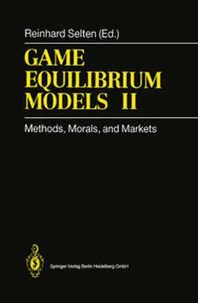 Selten | Game Equilibrium Models II | E-Book | sack.de