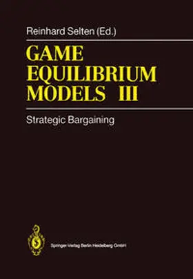 Selten | Game Equilibrium Models III | E-Book | www.sack.de