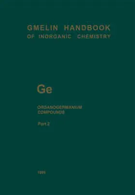 Glockling |  Ge Organogermanium Compounds | eBook | Sack Fachmedien