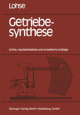 Lohse |  Getriebesynthese | eBook | Sack Fachmedien