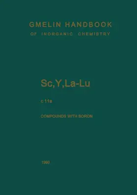 Hein / Bergmann / Koeppel |  Sc, Y, La-Lu. Rare Earth Elements | Buch |  Sack Fachmedien