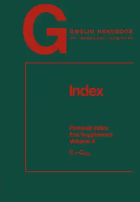 Velic / Bohrer / Warncke |  Index Formula Index | eBook | Sack Fachmedien