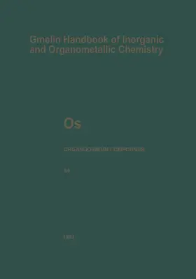 Behrends / Weber | Os Organoosmium Compounds | Buch | 978-3-662-07538-8 | www.sack.de