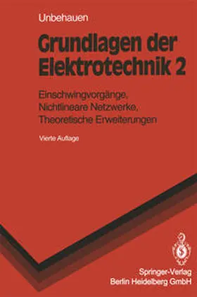 Unbehauen |  Grundlagen der Elektrotechnik | eBook | Sack Fachmedien