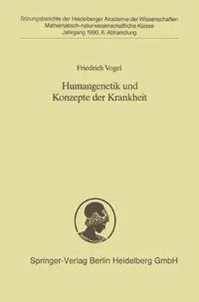 Vogel |  Humangenetik und Konzepte der Krankheit | eBook | Sack Fachmedien