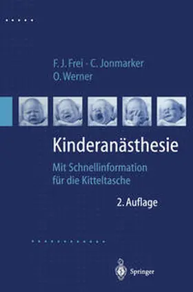 Frei / Jonmarker / Werner |  Kinderanästhesie | eBook | Sack Fachmedien