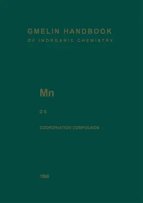 Boucher / Demmer / Koeber |  Mn Manganese | Buch |  Sack Fachmedien
