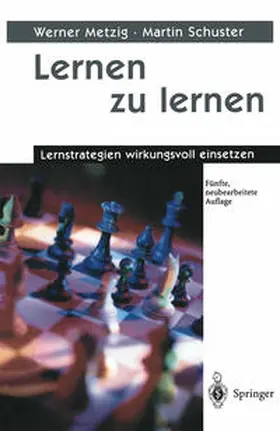 Metzig / Schuster |  Lernen zu lernen | eBook | Sack Fachmedien