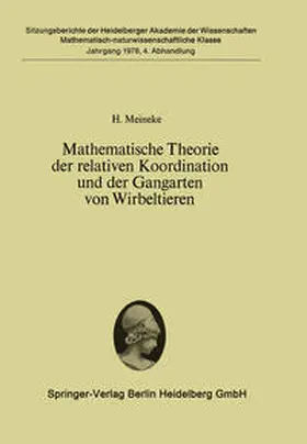 Meineke |  Mathematische Theorie der relativen Koordination und der Gangarten von Wirbeltieren | eBook | Sack Fachmedien