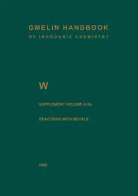 Kurtz / Koch / Vanecek |  W Tungsten | eBook | Sack Fachmedien