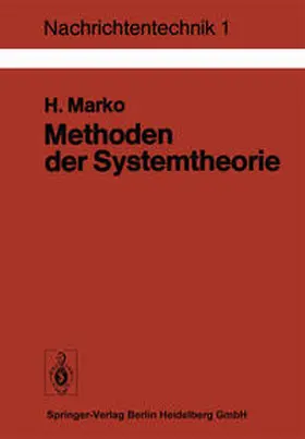 Marko |  Methoden der Systemtheorie | eBook | Sack Fachmedien