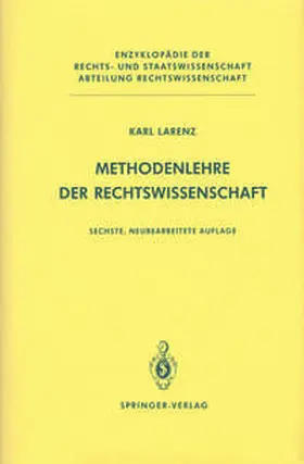 Larenz | Methodenlehre der Rechtswissenschaft | E-Book | sack.de