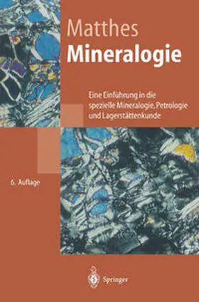 Matthes |  Mineralogie | eBook | Sack Fachmedien