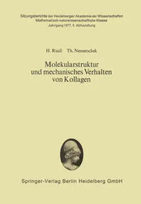 Riedl / Nemetschek |  Molekularstruktur und mechanisches Verhalten von Kollagen | eBook | Sack Fachmedien