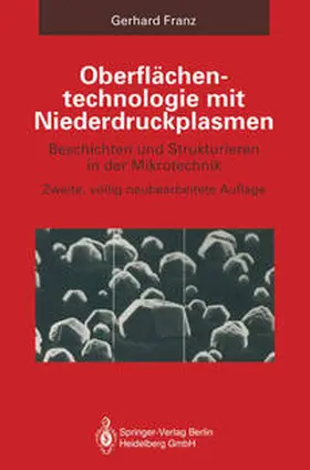 Franz |  Oberflächentechnologie mit Niederdruckplasmen | eBook | Sack Fachmedien