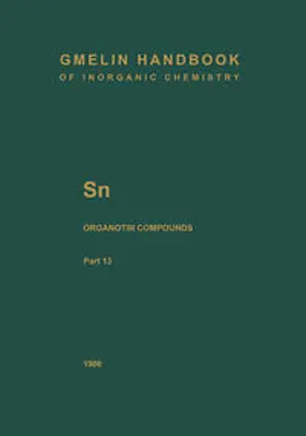 Schumann / Krüerke |  Sn Organotin Compounds | eBook | Sack Fachmedien