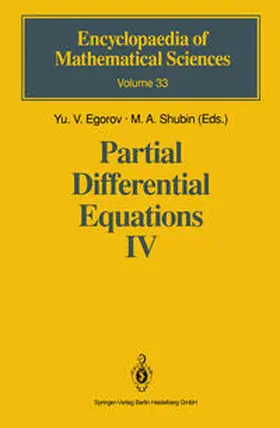 Egorov / Shubin | Partial Differential Equations IV | E-Book | sack.de