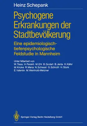 Schepank |  Psychogene Erkrankungen der Stadtbevölkerung | eBook | Sack Fachmedien