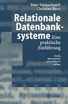 Kleinschmidt / Rank |  Relationale Datenbanksysteme | eBook | Sack Fachmedien
