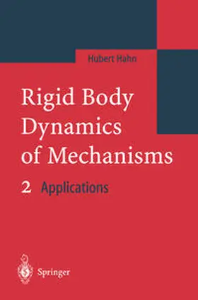Hahn | Rigid Body Dynamics of Mechanisms 2 | E-Book | www.sack.de
