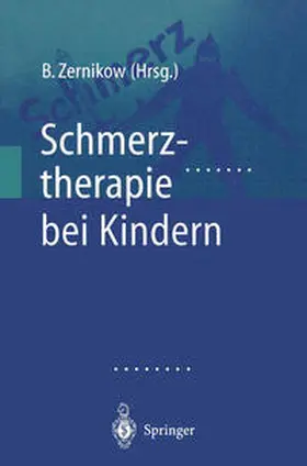 Zernikow |  Schmerztherapie bei Kindern | eBook | Sack Fachmedien