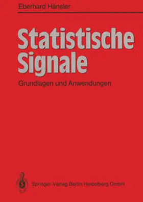 Hänsler |  Statistische Signale | eBook | Sack Fachmedien