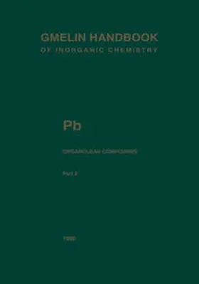Huber |  Pb Organolead Compounds | eBook | Sack Fachmedien