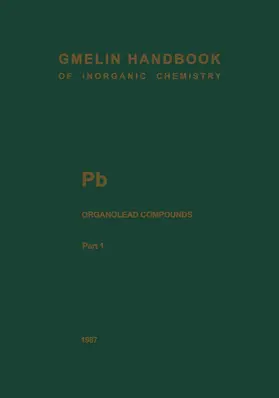 Huber / Petz |  Pb Organolead Compounds | Buch |  Sack Fachmedien