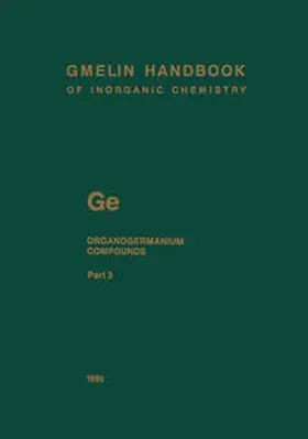 Glocking / Krüerke / Satge |  Ge. Organogermanium Compounds | eBook | Sack Fachmedien