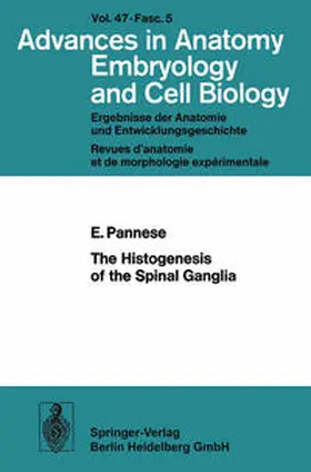 Pannese | The Histogenesis of the Spinal Ganglia | E-Book | www.sack.de