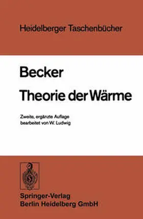 Becker |  Theorie der Wärme | eBook | Sack Fachmedien