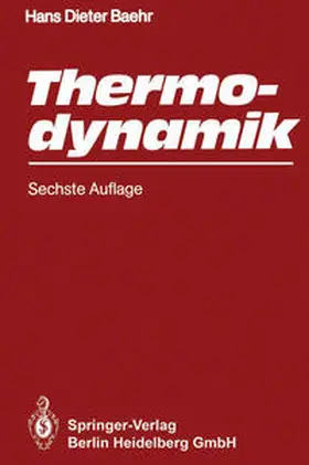 Baehr |  Thermodynamik | eBook | Sack Fachmedien