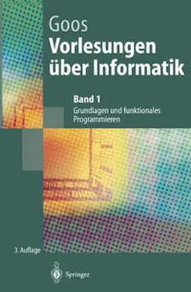 Goos |  Vorlesungen über Informatik | eBook | Sack Fachmedien